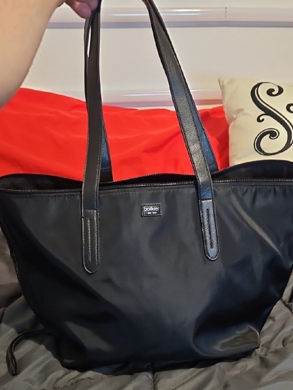 Botkier Tessuto Nylon And Leather Tote Bag